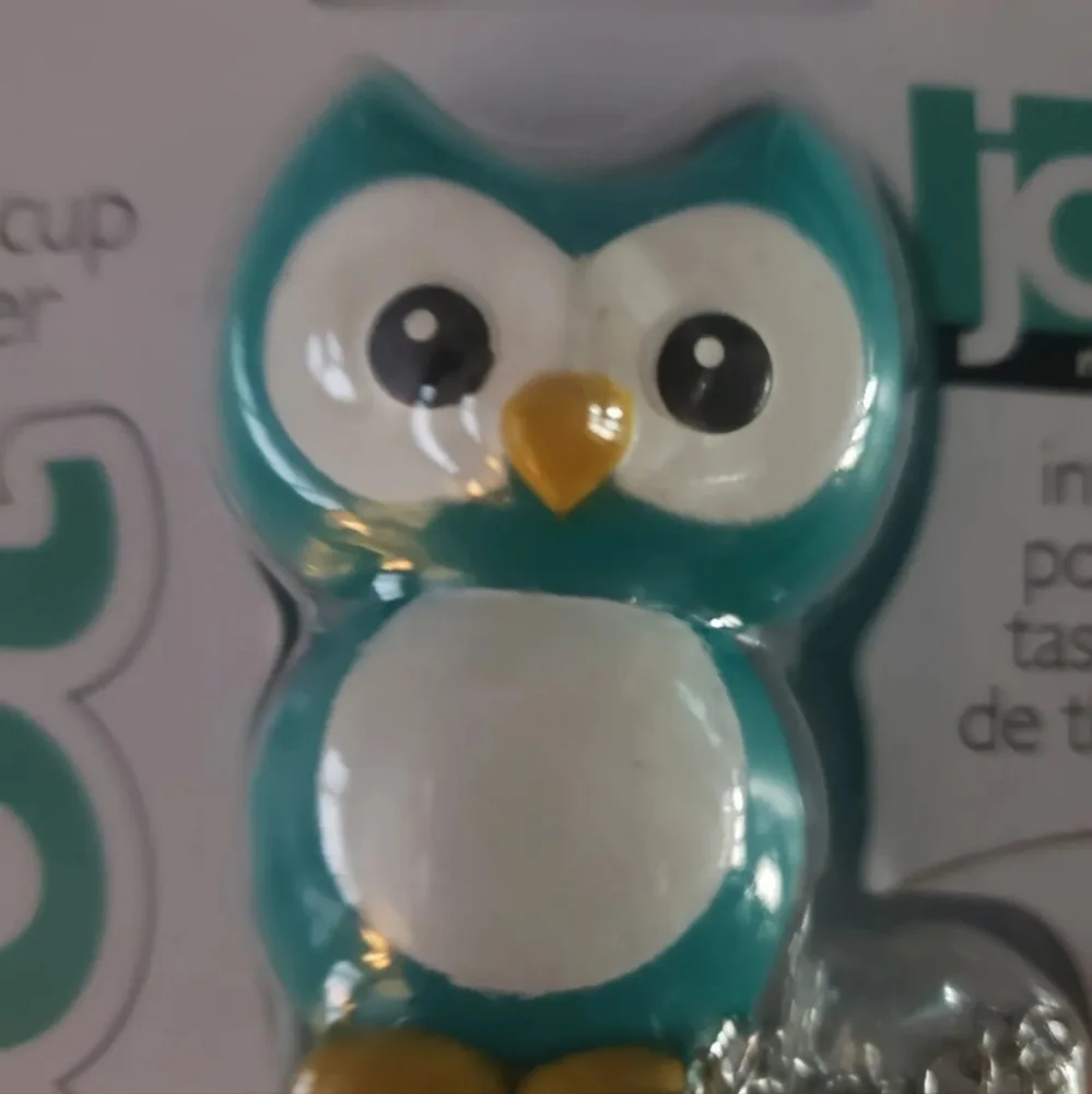 TEAL OWL Tea Cup Infuser - 18/10 Stainless Steel New